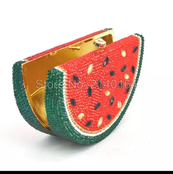 🌍NWT  Crystals  crossbody Clutch  bag black&gold "seeds" - Picture 6 of 9